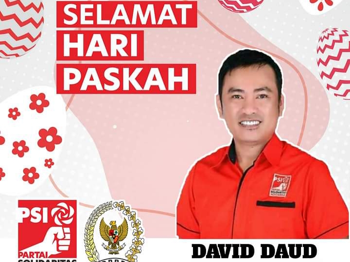 Ketua DPD Partai Solidaritas Indonesia (PSI) Kabupaten Kupang, David Daud. Foto: istimewa