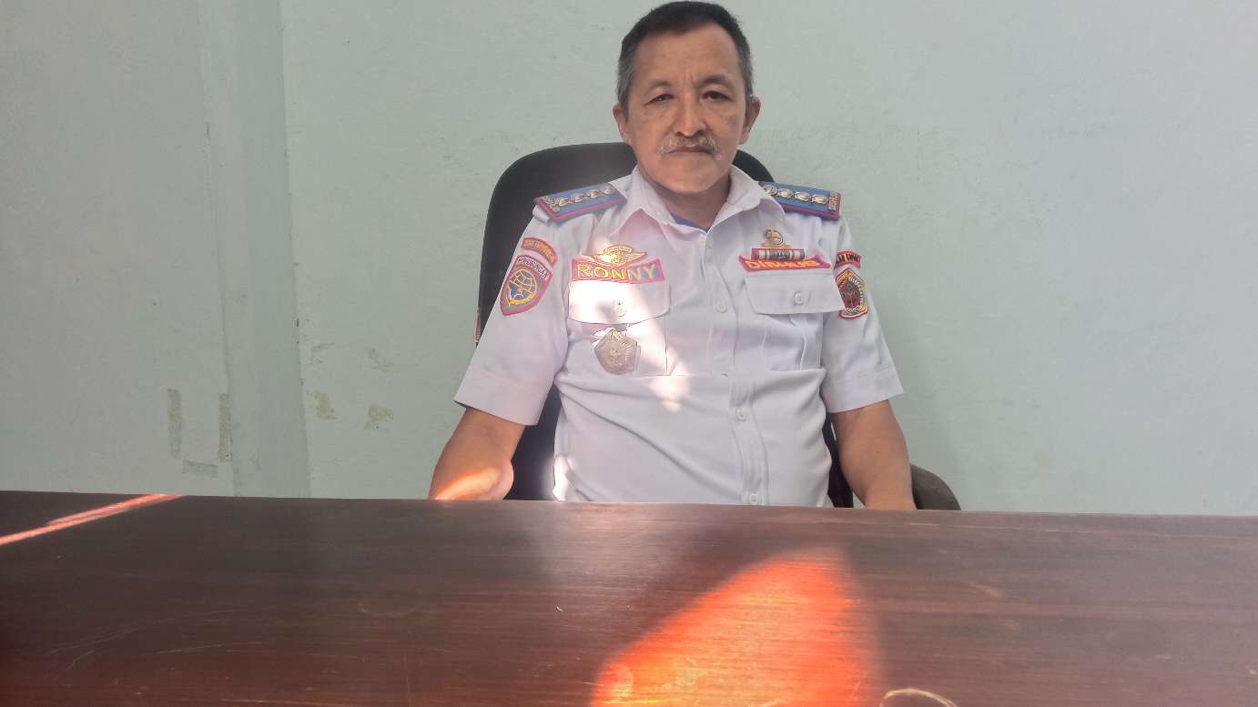Sekretaris Dinas Perhubungan Kabupaten Kupang, Ronny Prasodjo. Foto: sk/jn