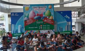 Nusa Toyota Gelar Lomba mewarnai Telur Paskah untuk anak- anak