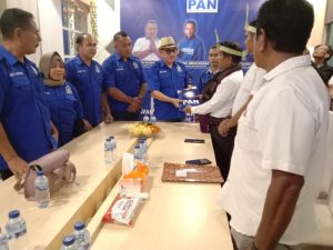 Daftar Balon Walkot di PAN George Hadjoh diantar Puluhan Ojek Online