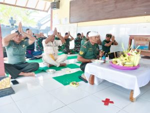 Korem 161/Wira Sakti Gelar Doa Bersama dalam Rangka HUT ke 67 Kodam IX/Udayana Th 2024