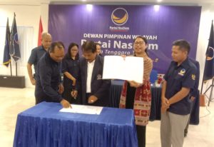 Paket Gacor Resmi Terima SK dari Partai Nasdem Maju Pilkada 2024