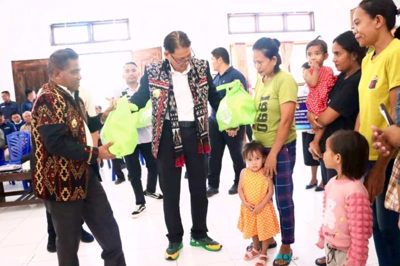 Kunjungan kerja ke Pulau Rote Ndao, Pj. Gubernur NTT Tatap Muka Bersama Para Camat, Lurah / Kepala Desa dan Kepala Sekolah