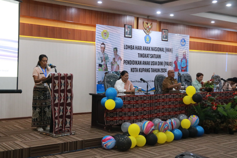 Peringati Hari Anak Nasional Dinas  Pendidikan dan Budaya Kota Kupang Gelar Kegiatan Lomba Kreatif