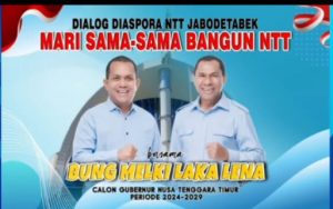 Diaspora NTT Jabodetabek Dukung Penuh Emanuel Melkiades Lakalena Sebagai Calon Gubernur NTT 2024-2029.