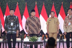 Pj. Gubernur NTT Hadiri Rakornas Pemerintah Pusat Dan Daerah Yang Dipimpin Oleh Presiden Prabowo Subianto