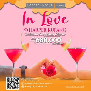 Romantisme Hari Valentine di Harper Kupang dengan Intimate Set Menu Dinner