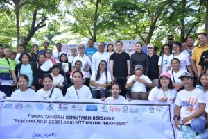 Wali Kota dan Wakil Wali Kota Kupang Dukung Aksi Kolektif Hari Perempuan Internasional