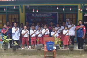 Wujudkan Gerakan Sekolah Bersih dan Sehat, SDK Wololele B Kerjasama dengan Puskesmas Wolowaru Gelar Sosialisasi