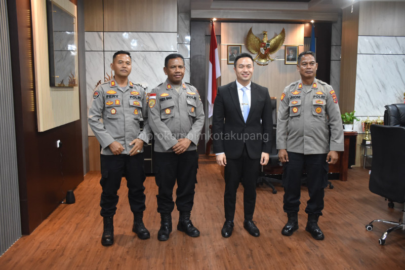 Wali Kota Terima Audiensi Tiga Kapolsek Baru, Bahas Penguatan Sinergi dan Penanganan Sampah