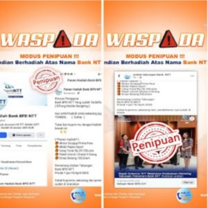 Modus Penipuan Mengatasnamakan Bank NTT, Masyarakat Diminta Waspada