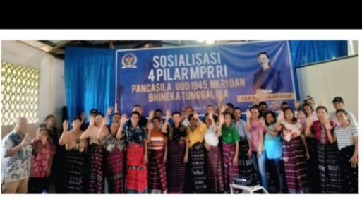 Anggota MPR RI Julie Sutrisno Laiskodat Gelar Sosialisasi 4 Pilar Kebangsaan di Nagekeo