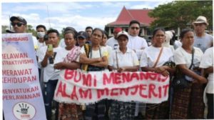Tolak Proyek Geothermal, Masyarakat Nagekeo Gelar Aksi Damai