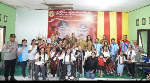 Kelurahan Naikoten I Resmi Menjadi Kelurahan Ramah Disabilitas Pertama di Kota Kupang, Wali Kota: Ini Bukti Kota Kupang sebagai ‘Rumah Bersama’