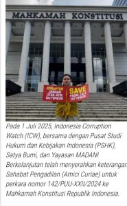 Permohonan Tiga Koruptor ke MK untuk Menghapus Pasal 2 dan 3 UU Tipikor Berpotensi Membuat Korupsi Mustahil Diberantas!