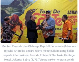 Menpora Dito Luncurkan Tour de Entete, Promosikan Potensi NTT Lewat Balap Sepeda