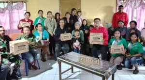 PDI Perjuangan  Ende  Peduli Stunting, Salurkan Bantuan bagi Ibu Hamil dan Balita di Nduaria