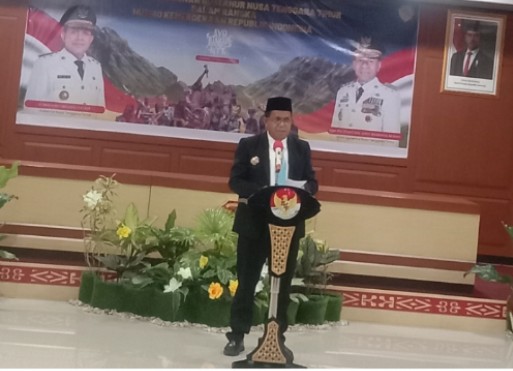 Capaian Pembangunan NTT Dipaparkan Gubernur dalam Pidato HUT RI ke-80