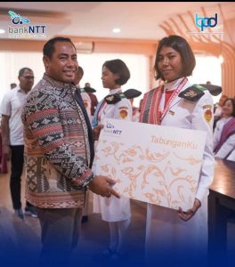 Bank NTT Apresiasi Paskibraka dengan Hadiah Tabungan Rp1Juta