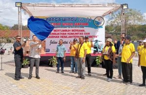 Koperasi Tulang Punggung Ekonomi, Walikota Christian Widodo Buka Jalan Santai CU Serviam