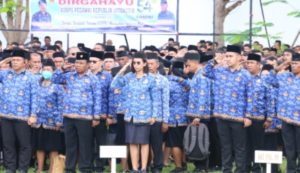 Gubernur Melki Laka Lena Pimpin Upacara HUT KORPRI ke-54 Tahun Tingkat Provinsi NTT